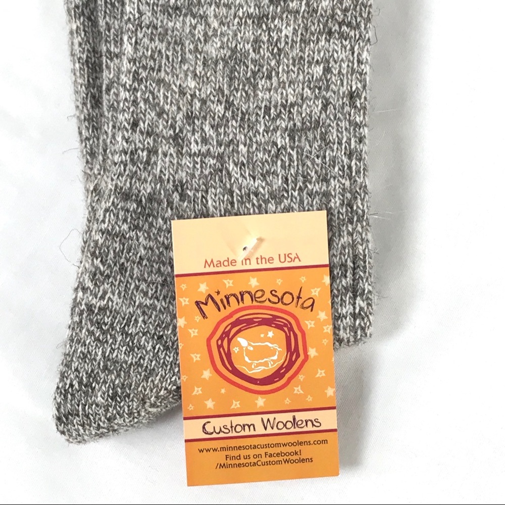 Minnesota Custom Woolens Angora Merino Wool Socks - Picture 3 of 4